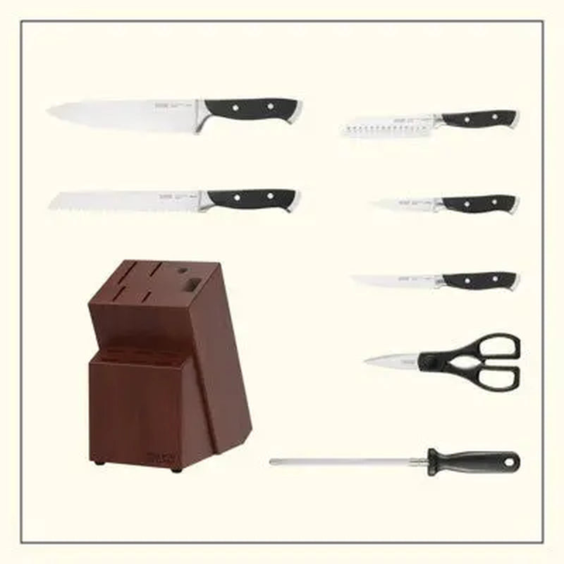 Chicago Cutlery 13Pc Block Knife Set Armitage Brown