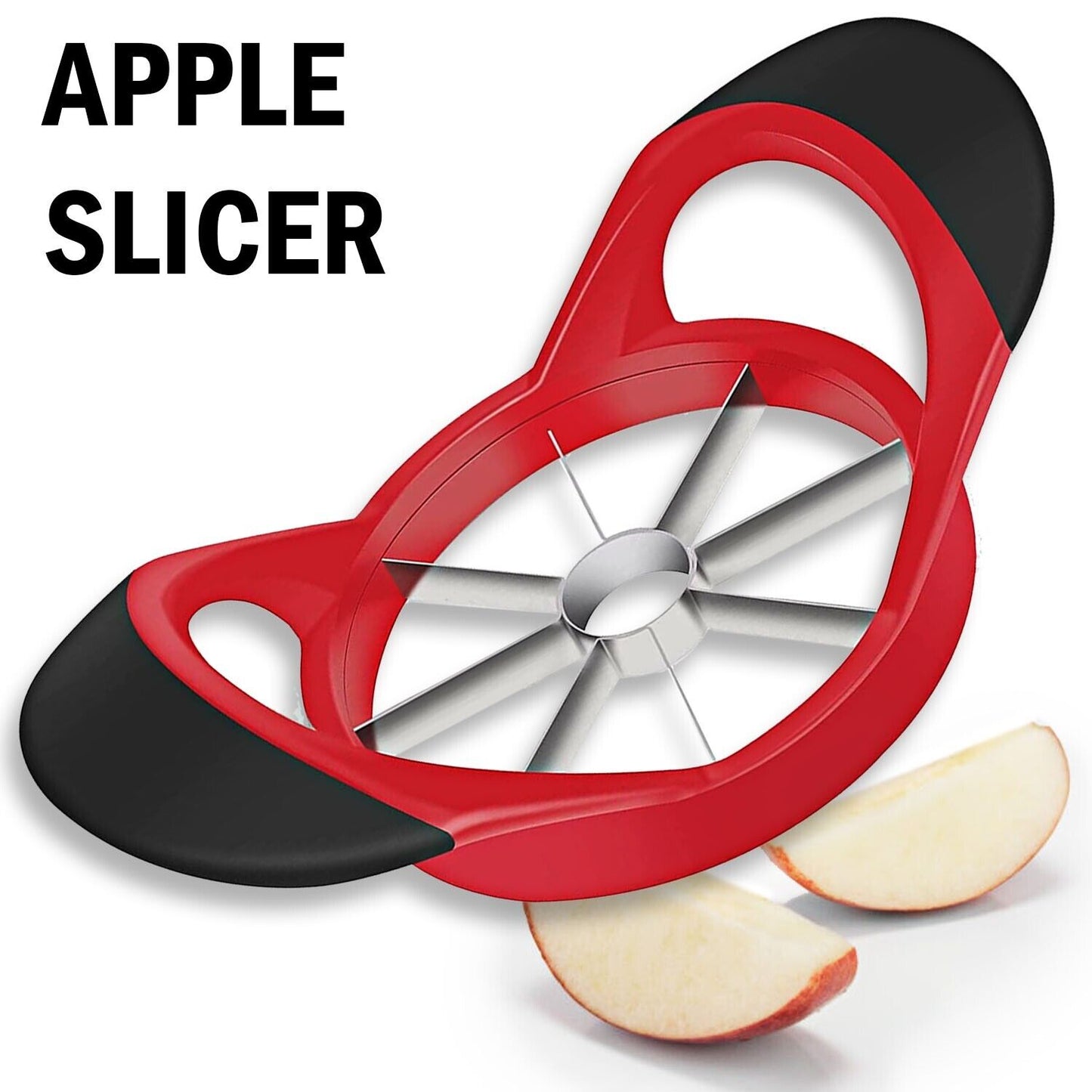 Apple Cutter, Apple Corer and Slicer - Stainless Steel Apple Corer Kitchen Tool