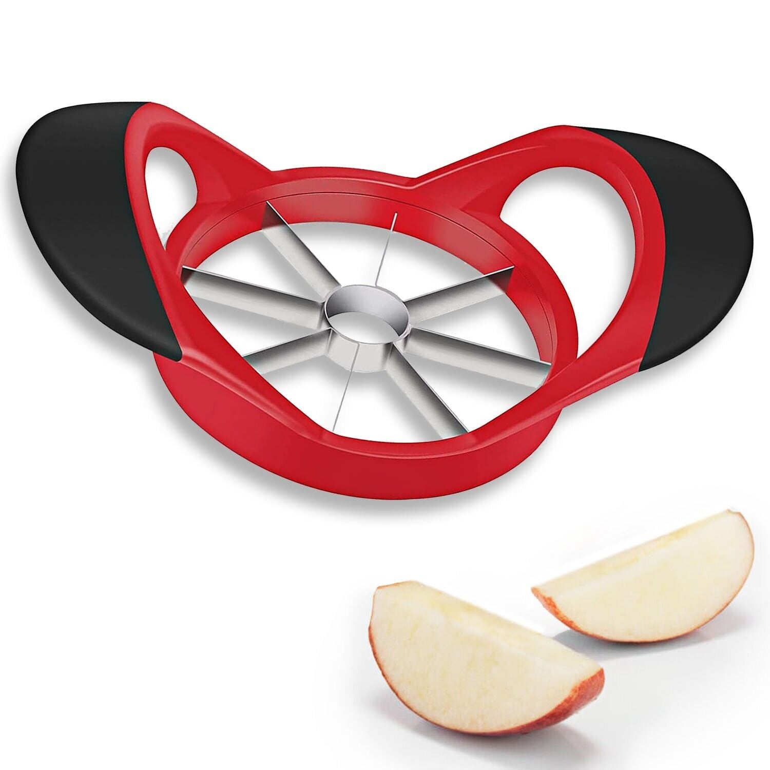 Apple Cutter, Apple Corer and Slicer - Stainless Steel Apple Corer Kitchen Tool